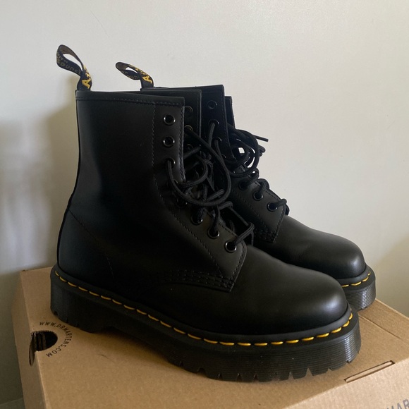 1460 BEX SMOOTH LEATHER LACE UP BOOTS Dr.Martens - Picture 6 of 8